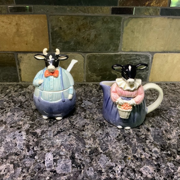 Vintage Cow Tea set - Picture 5 of 9